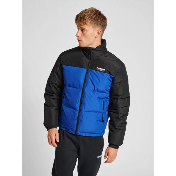 Kurtka puchowa Hummel GC Nicky. Niebieskie kurtki Hummel, xl, bez wzorów, z polaru, bez kaptura. Za 378.40 zł.