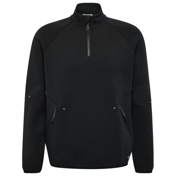 Polar zapinany na zamek błyskawiczny Hummel Tech. Czarne bluzy z polaru Hummel, m, bez wzorów, z polaru, bez kaptura. Za 344.50 zł.