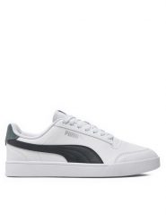 Puma Sneakersy Shuffle 309668-30 Biały. Białe buty sportowe casual Puma, bez wzorów, ze skóry, bez zapięcia. Za 169.99 zł.