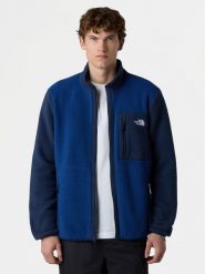 The North Face Polar Yumiori NF0A883R Niebieski Regular Fit. Niebieskie bluzy z polaru The North Face, m, bez wzorów, z polaru, bez kaptura. Za 379.99 zł.