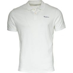 Pepe Jeans koszulka polo męska Arthur, L, biały. Białe koszulki polo Pepe Jeans, l, bez wzorów, z jeansu, bez kołnierzyka, bez ramiączek. W wyprzedaży za 251.00 zł.