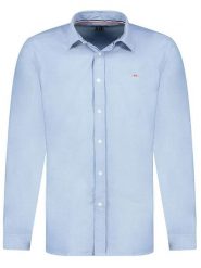 Geographical Norway Koszula "Zac" - Regular fit - w kolorze błękitnym rozmiar: 3XL. Niebieskie koszule Geographical Norway, xl, bez wzorów, bez kołnierzyka, bez ramiączek. Za 104.39 zł.