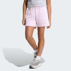 Szorty Essentials. Białe szorty Adidas, bez wzorów, sportowe. Za 129.00 zł.