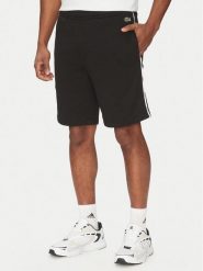 Lacoste Szorty sportowe GH9896 Czarny Regular Fit. Czarne krótkie spodenki sportowe LACOSTE, m, bez wzorów, z bawełny. Za 279.99 zł.