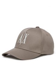 Armani Exchange Czapka z daszkiem XM000811 AF13343 U6107 Beżowy. Brązowe czapki z daszkiem Armani Exchange, bez wzorów, z bawełny. Za 199.99 zł.