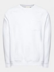 Outhorn Bluza OTHAW23TSWSM680 Biały Regular Fit. Białe bluzy Outhorn, m, bez wzorów, z bawełny, bez kaptura. Za 99.99 zł.