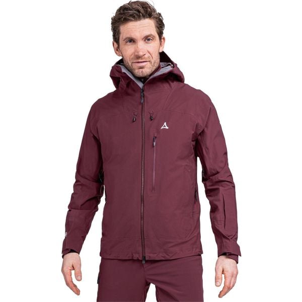 Kurtka narciarska męska Schöffel 3L Pizac. Brązowe kurtki narciarskie i snowboardowe Schöffel, l, bez wzorów, narciarskie. Za 2,499.99 zł.