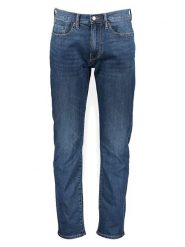 GAP Dżinsy - Slim fit - w kolorze granatowym rozmiar: W36/L32. Niebieskie jeansy GAP, l. Za 145.94 zł.