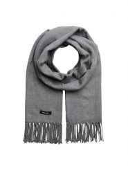 Jack&Jones Szalik 12140332 Szary. Szare szaliki Jack&Jones, bez wzorów, z syntetyku. Za 89.99 zł.