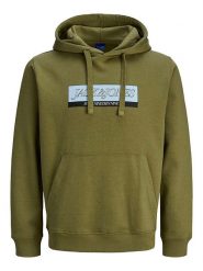 Jack & Jones Bluza w kolorze khaki rozmiar: XXL. Brązowe bluzy Jack & Jones, xxl, bez wzorów, z bawełny, z kapturem. Za 136.45 zł.