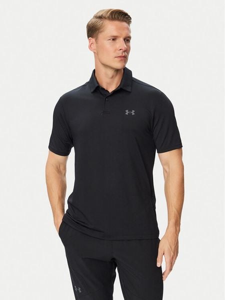 Under Armour Polo Ua Matchplay 6009799 Czarny Regular Fit. Czarne koszulki polo Under Armour, m, bez wzorów, z syntetyku, bez kołnierzyka, bez ramiączek. Za 199.99 zł.