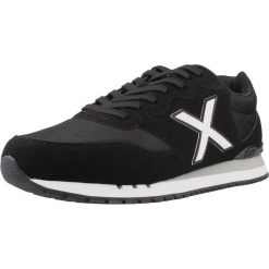 Buty MUNICH 4150285M Czarny. Czarne buty turystyczne munich, bez wzorów, z syntetyku, bez zapięcia, na fitness i siłownię. Za 312.99 zł.
