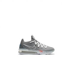 Buty koszykarskie męskie Nike Lebron Xvii Low Particle Grey. Szare buty do koszykówki Nike, bez zapięcia, do koszykówki. Za 987.00 zł.