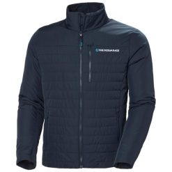 Wodoodporna kurtka Helly Hansen The Ocean Race. Niebieskie kurtki przeciwdeszczowe Helly Hansen, bez wzorów, bez kaptura. W wyprzedaży za 676.00 zł.