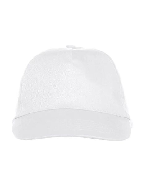 Clique Texas Cap czapka 5-panelowa bawełna biała – white. Białe czapki z daszkiem CLIQUE, bez wzorów, z bawełny. Za 77.89 zł.