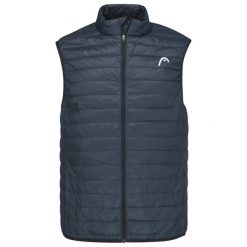 Kurtka puchowa bez rękawów Head Club Lightweight. Niebieskie kurtki Head, m, bez wzorów, z puchu, bez kaptura. W wyprzedaży za 387.00 zł.