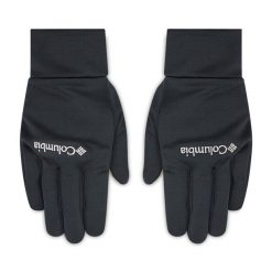 Rękawiczki Męskie Columbia. Czarne rękawiczki Columbia, bez wzorów, z dzianiny. Za 129.99 zł.