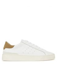 D.A.T.E. Sneakersy Sonica M421-SO-CA Biały. Białe buty sportowe casual D.A.T.E., bez wzorów, ze skóry, bez zapięcia. Za 539.99 zł.