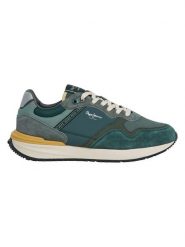 Pepe Jeans FOOTWEAR Skórzane sneakersy w kolorze zielonym rozmiar: 44. Zielone buty sportowe casual Pepe Jeans FOOTWEAR, bez wzorów, z jeansu, bez zapięcia. Za 185.76 zł.