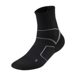 Skarpety do biegania w terenie unisex Mizuno Endura Trail Socks techniczne. Czarne skarpety Mizuno, bez wzorów. Za 36.99 zł.