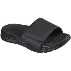 Klapki męskie Skechers GO Consistent 229033BBK. Czarne klapki Skechers, z materiału. Za 290.00 zł.
