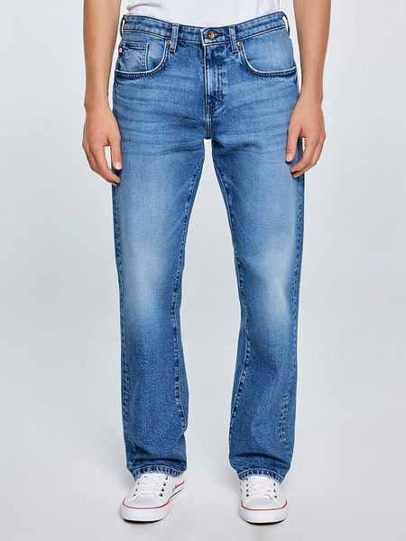 BIG STAR Dżinsy "Brandon" - Regular fit - w kolorze niebieskim rozmiar: W36/L32. Niebieskie jeansy BIG STAR, l. Za 174.84 zł.