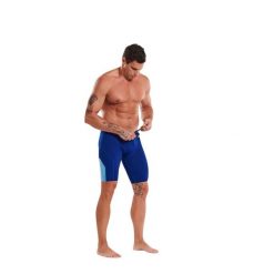 Jammer pływacki Z3R0D. Niebieskie odzież kąpielowa ZEROD, m, bez wzorów, sportowe. Za 369.00 zł.