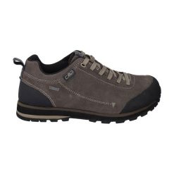Niskie buty trekkingowe CMP Elettra WP. Brązowe buty turystyczne CMP, bez wzorów, z gumy, bez zapięcia, trekkingowe. Za 409.99 zł.