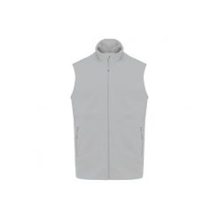 Ekologiczny polar bez rękawów Kariban. Szare bluzy z polaru KARIBAN, m, bez wzorów, z polaru, bez kaptura. Za 170.00 zł.