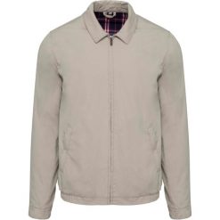 Kurtka Kariban Harrington. Brązowe kurtki KARIBAN, na zimę, m, bez wzorów, bez kaptura. W wyprzedaży za 165.50 zł.