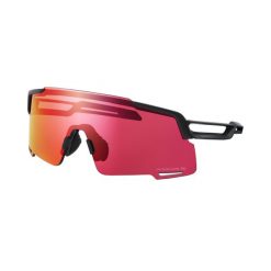 Rowerowe okulary przeciwsłoneczne EQUINOX 5 Ridescape Road, matowa czerń. Czerwone okulary przeciwsłoneczne Shimano. Za 535.00 zł.