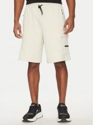 EA7 Emporio Armani Szorty sportowe 7M000326 AF12660 U1112 Écru Regular Fit. Krótkie spodenki sportowe EA7 Emporio Armani, m, bez wzorów, z bawełny. Za 439.99 zł.