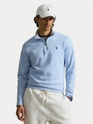 Polo Ralph Lauren Bluza 710812963048 Niebieski jasny Regular Fit. Niebieskie bluzy Polo Ralph Lauren, l, bez wzorów, z wiskozy, bez kaptura. Za 819.99 zł.