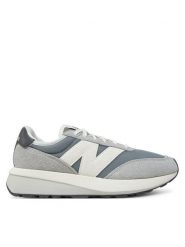 New Balance Sneakersy U370AH Szary. Szare buty sportowe casual New Balance, bez wzorów, ze skóry, bez zapięcia. Za 379.99 zł.