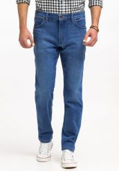 WRANGLER RIVER MĘSKIE SPODNIE JEANSOWE JEANSY DŻINSY RUSTIC W112361300. Jeansy Wrangler, l. Za 229.99 zł.