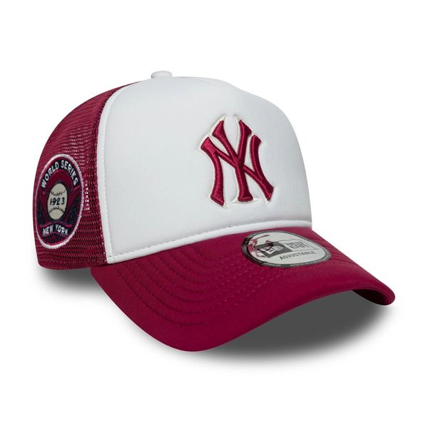 New Era Ws Ef Trucker Neyyanco Czapka Dorosłych. Białe czapki z daszkiem New Era, z aplikacjami, z materiału. Za 222.99 zł.