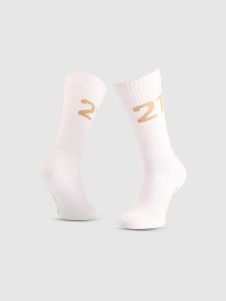 4F Skarpety casual za kostkę męskie 4F x Tomasz Fornal - beżowe 43-46. Brązowe skarpety 4F, bez wzorów, z bawełny. Za 29.99 zł.