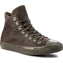 Trampki CONVERSE - Ctas Hi 157513C Dark Chocolate/Dark Chocolate. Brązowe trampki Converse, m, bez wzorów, bez zapięcia. W wyprzedaży za 269.00 zł.