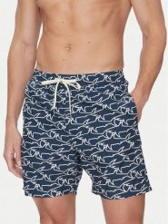 Paul&Shark Szorty kąpielowe 25415035 Granatowy Regular Fit. Niebieskie kąpielówki PAUL&SHARK, l, bez wzorów, z syntetyku. Za 619.99 zł.