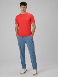 4F Spodnie treningowe szybkoschnące męskie - granatowe 3XL. Niebieskie spodnie treningowe długie 4F, l, bez wzorów, z materiału. Za 179.99 zł.