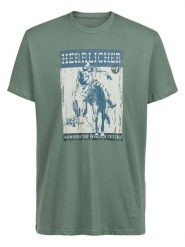 Herrlicher Koszulka w kolorze zielonym rozmiar: L. Zielone bezrękawniki Herrlicher, l, bez wzorów, z bawełny, bez kołnierzyka, bez ramiączek. Za 104.99 zł.