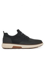 Rieker Sneakersy B3354-00 Czarny. Czarne buty sportowe casual Rieker, bez wzorów, z materiału, bez zapięcia. Za 419.99 zł.