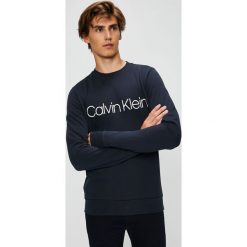 Calvin Klein - Bluza. Szare bluzy marki CALVIN KLEIN, z nadrukiem, z bawełny. Za 359.90 zł.