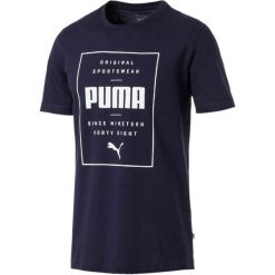 Puma Koszulka Męska Box Tee Peacoat Xl. T-shirty sportowe marki Puma. Za 95.00 zł.