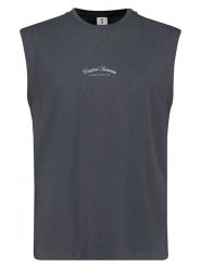 Eight2Nine Top w kolorze antracytowym rozmiar: S. Czarne bezrękawniki Eight2Nine, s, bez wzorów, z bawełny, bez kołnierzyka, bez ramiączek. Za 39.99 zł.