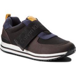 Sneakersy CALVIN KLEIN JEANS - Encino S0465 Black/Graphite. Czarne buty sportowe casual marki Calvin Klein Jeans, z jeansu. W wyprzedaży za 329.00 zł.