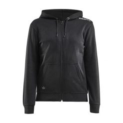 Bluza z kapturem i zamkiem błyskawicznym Craft community. Czarne bluzy z kapturem Craft, l, bez wzorów, z bawełny, z kapturem. Za 249.60 zł.