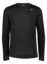 Mizuno Koszulka "Impulse Core" w kolorze czarnym do biegania rozmiar: M. Czarne t-shirty sportowe Mizuno, bez wzorów, bez ramiączek, do biegania. Za 65.99 zł.