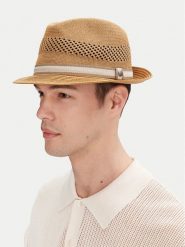 Barbour Kapelusz Craster Trilby MHA0789TA71 Brązowy. Brązowe kapelusze Barbour, bez wzorów, z materiału. Za 169.99 zł.