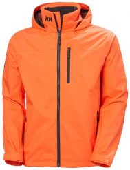 Kurtka uniwersalna męska Helly Hansen Crew. Białe kurtki Helly Hansen, m, z aplikacjami, z materiału, z kapturem. Za 927.00 zł.
